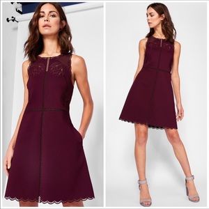 Ted Baker Dresses - Ted Baker Codi Embroidered Scalloped Dress Ted Baker Dresses - Ted Baker Codi Embroidered Scalloped Dress